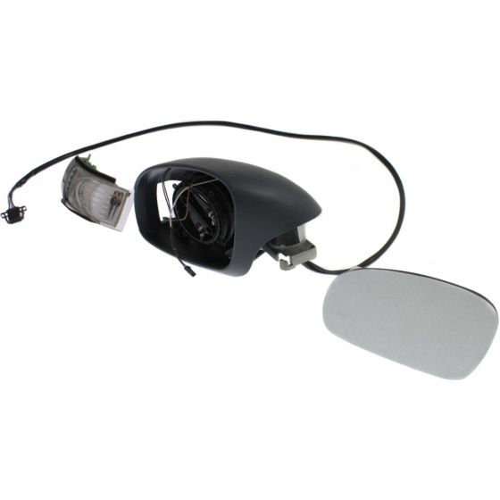 VOLKSWAGEN BEETLE DOOR MIRROR LEFT (Driver Side) POWER/HEATED (W/ LAMP) OEM#1C1857507ABGRU-PFM 2001-2010 PL#VW1320133