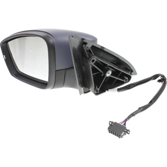 VOLKSWAGEN GLI DOOR MIRROR ASSEMBLY LEFT (Driver Side) PWR/HTD/SIGNAL (PTD CVR)(SOCKET 12 holes/6 wire) OEM#5C7857507AE-PFM 2012-2018 PL#VW1320146