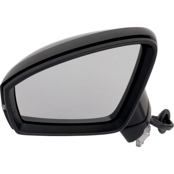 VOLKSWAGEN TIGUAN  DOOR MIRROR LEFT (Driver Side) PWR/HTD/SIGNAL/PUDDLE/MEMORY/F-FOLD (W/BSD)(PTM) OEM#5NN857507C9B9-PFM 2020-2023 PL#VW1320181