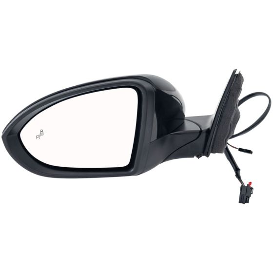 VOLKSWAGEN GLI DOOR MIRROR LEFT (Driver Side) PWR/HTD (W/BSD) OEM#17A857507AL9B9-PFM 2019-2024 PL#VW1320182