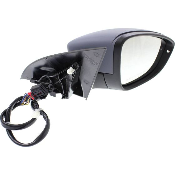 VOLKSWAGEN CC DOOR MIRROR RIGHT (Passenger Side) PWR/HTD/SIGNAL/PUDDLE/P-FOLD/MEMORY OEM#3C8857508BF9B9-PFM 2009-2012 PL#VW1321143