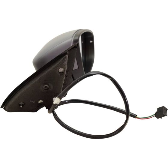 VOLKSWAGEN JETTA SEDAN (EXC GLI) DOOR MIRROR ASSEMBLY RIGHT (Passenger Side) PWR/HTD/SIGNAL (PTD CVR)(SOCKET 16 holes) OEM#5C7857508AC-PFM 2011-2018 PL#VW1321156