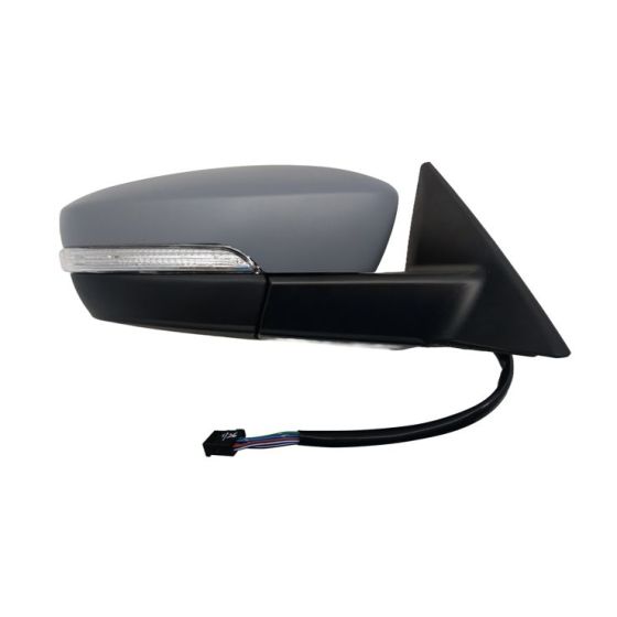 VOLKSWAGEN BEETLE DOOR MIRROR RIGHT (Passenger Side) PWR/HTD/SIGNAL (W/BSD)(PTM) OEM#5C1857508AE9B9-PFM 2017-2019 PL#VW1321172