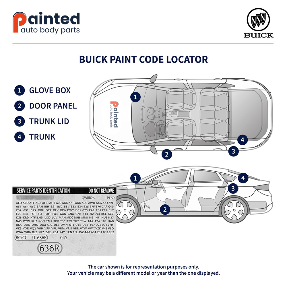 Buick Paint Code Locator