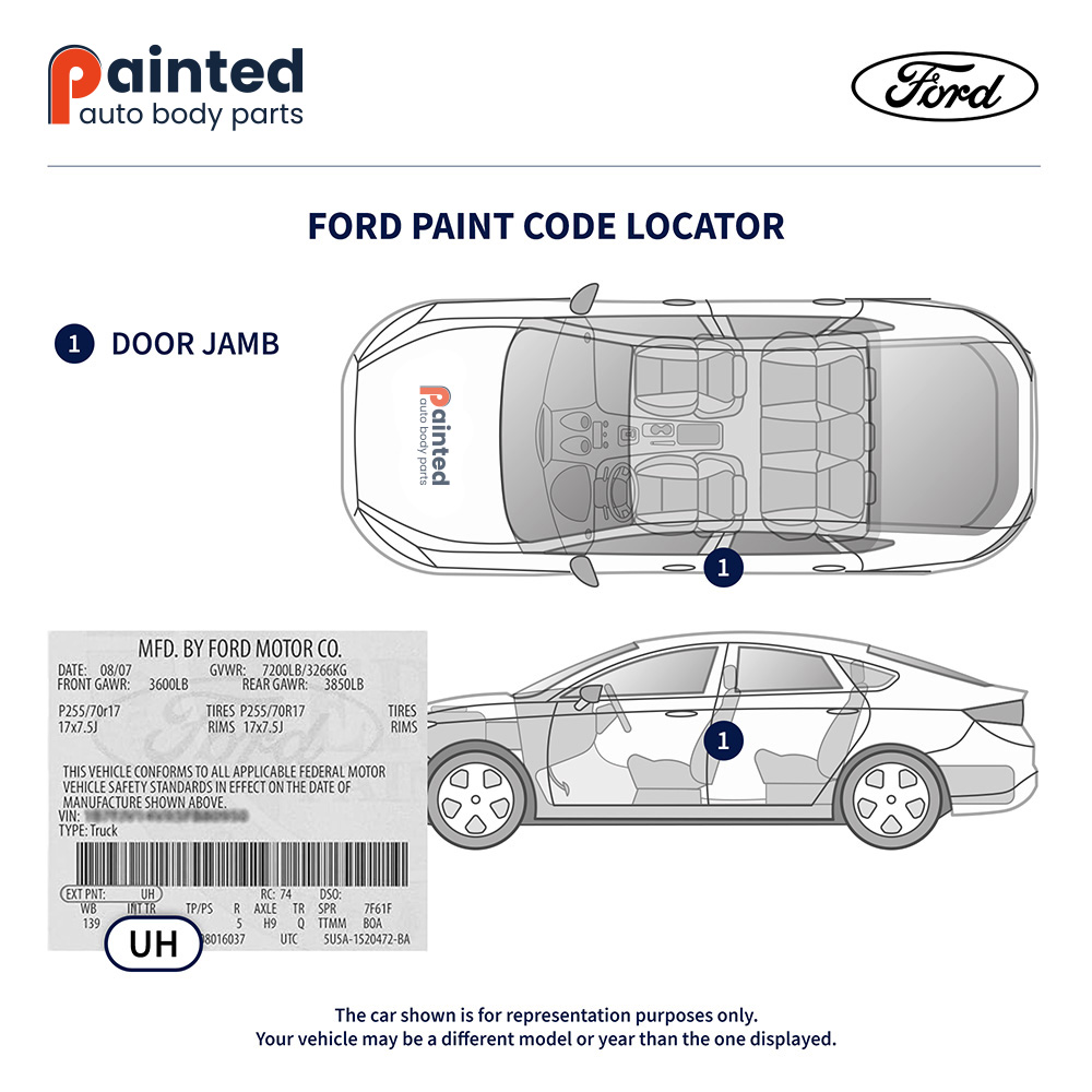 Ford Paint Code Locator