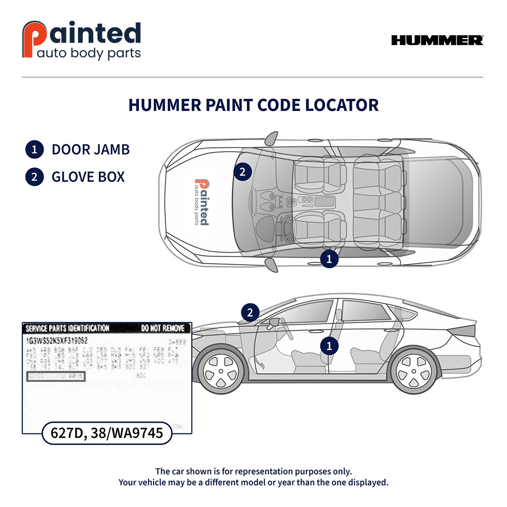 Hummer Paint Code Locator